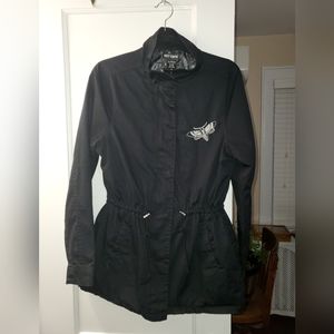 Hop Topic Death Moth Rain Jacket